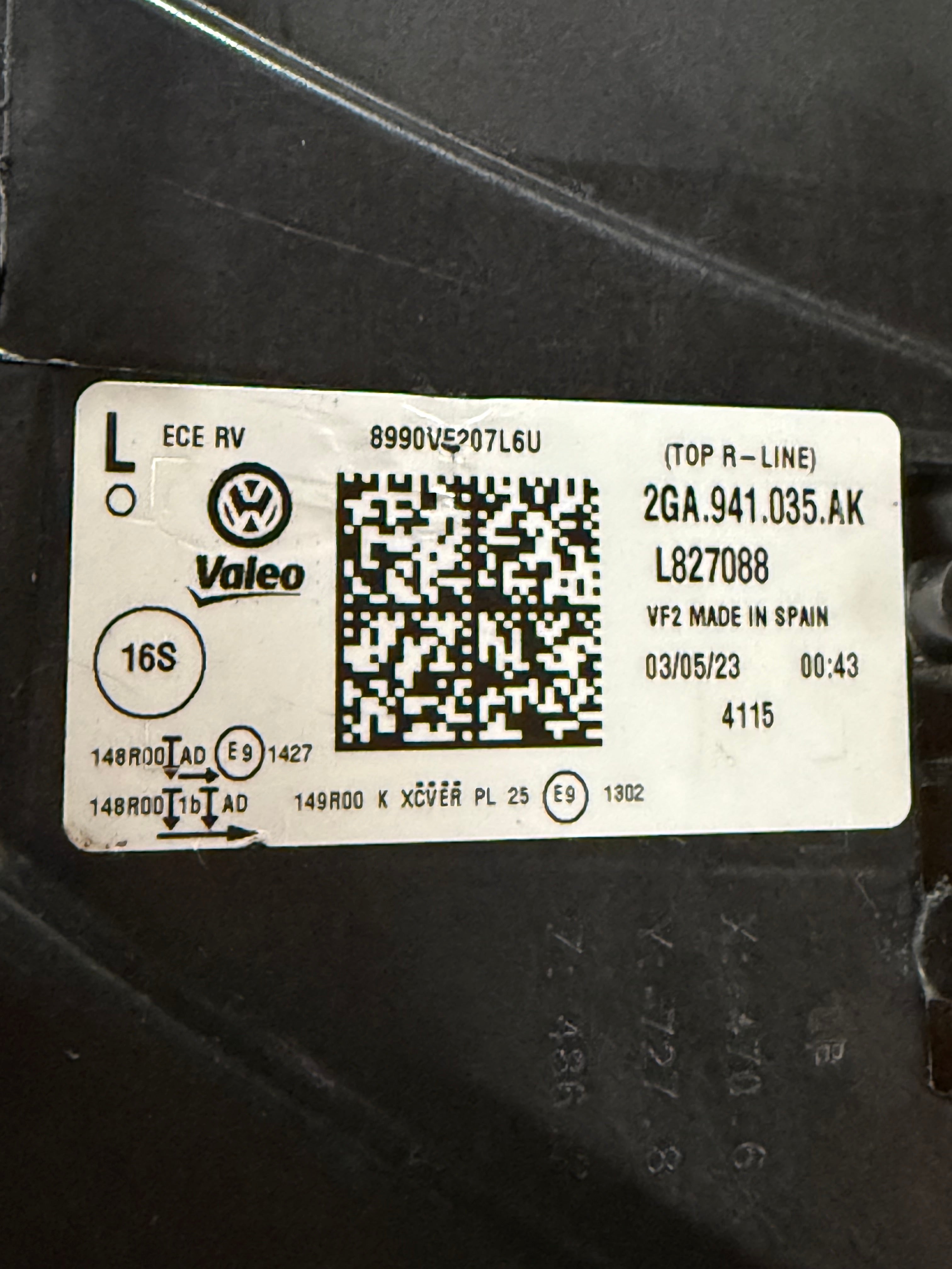 VW T-ROC Full LED L (2021+) 2GA 941 035AK