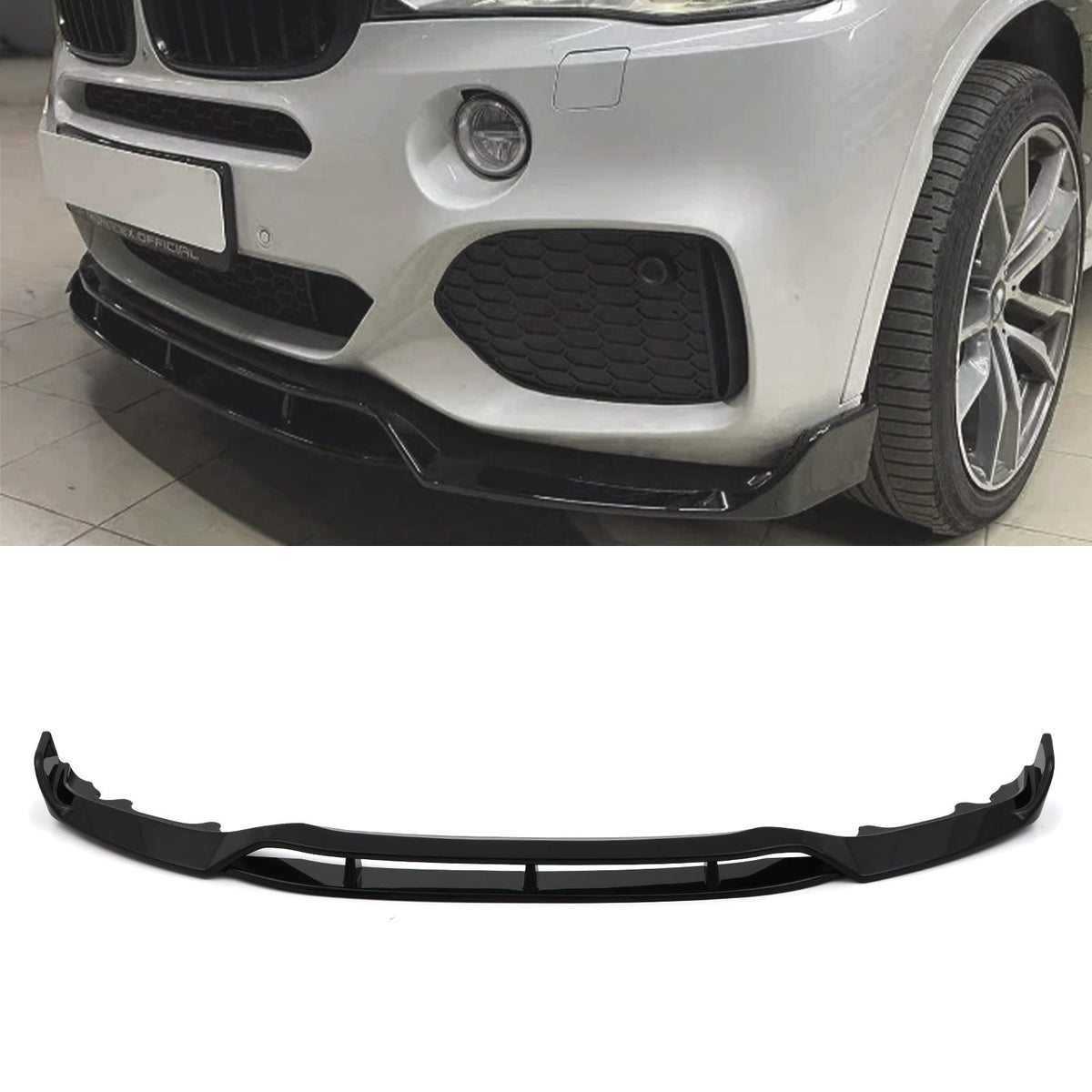 BMW X5 F15 Front Lip M Packet (2015–2018) — 2-Piece Premium