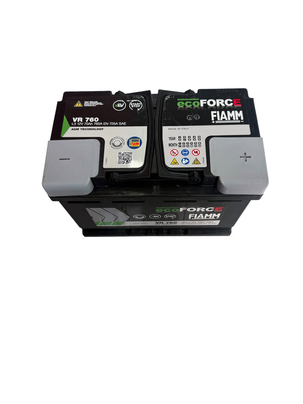 VR 760 Car Battery 70Ah Start-Stop