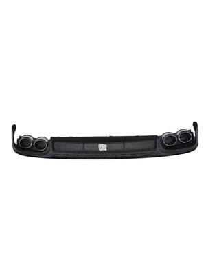 Audi A6 (C8) Diffuser S6 (2018-2023) with Plastic Pipes