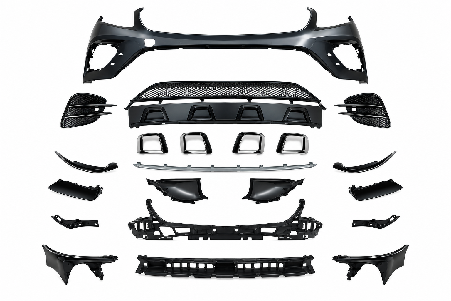 Mercedes-Benz GLC-Class X253 Front Bumper AMG Line (2016–2019)