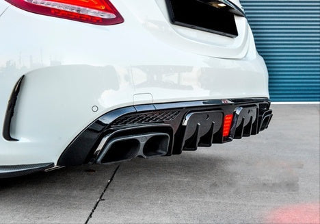 C Class W205 Diffuser BRABUS (2014-2022) for Amg Line