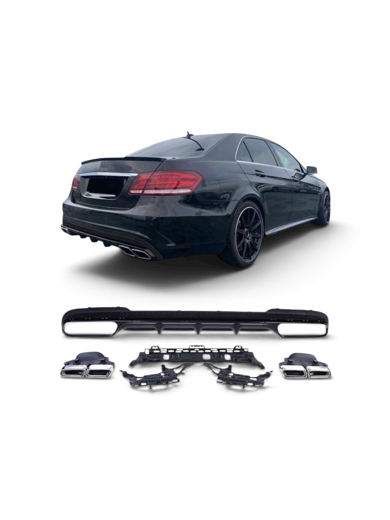 E Class W212 Diffuser AMG 63 (2013-2016)