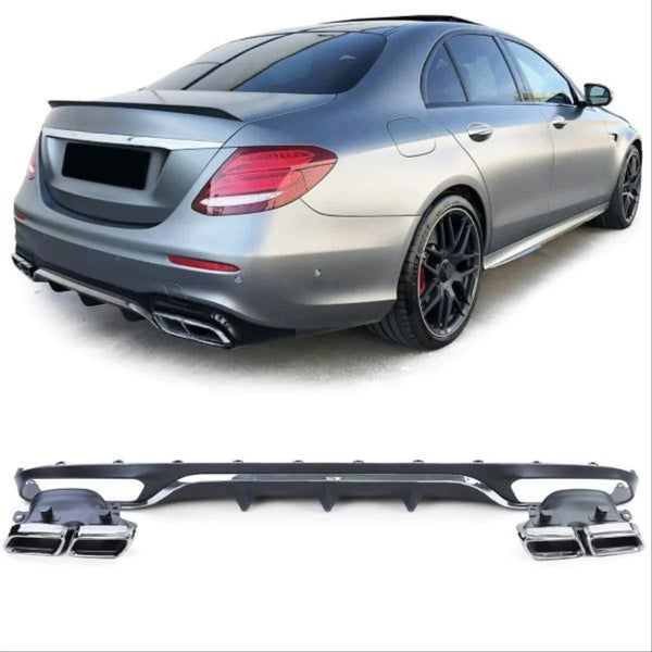Mercedes-Benz E-Class W213 Rear Diffuser E63 AMG Line (2016–2019)