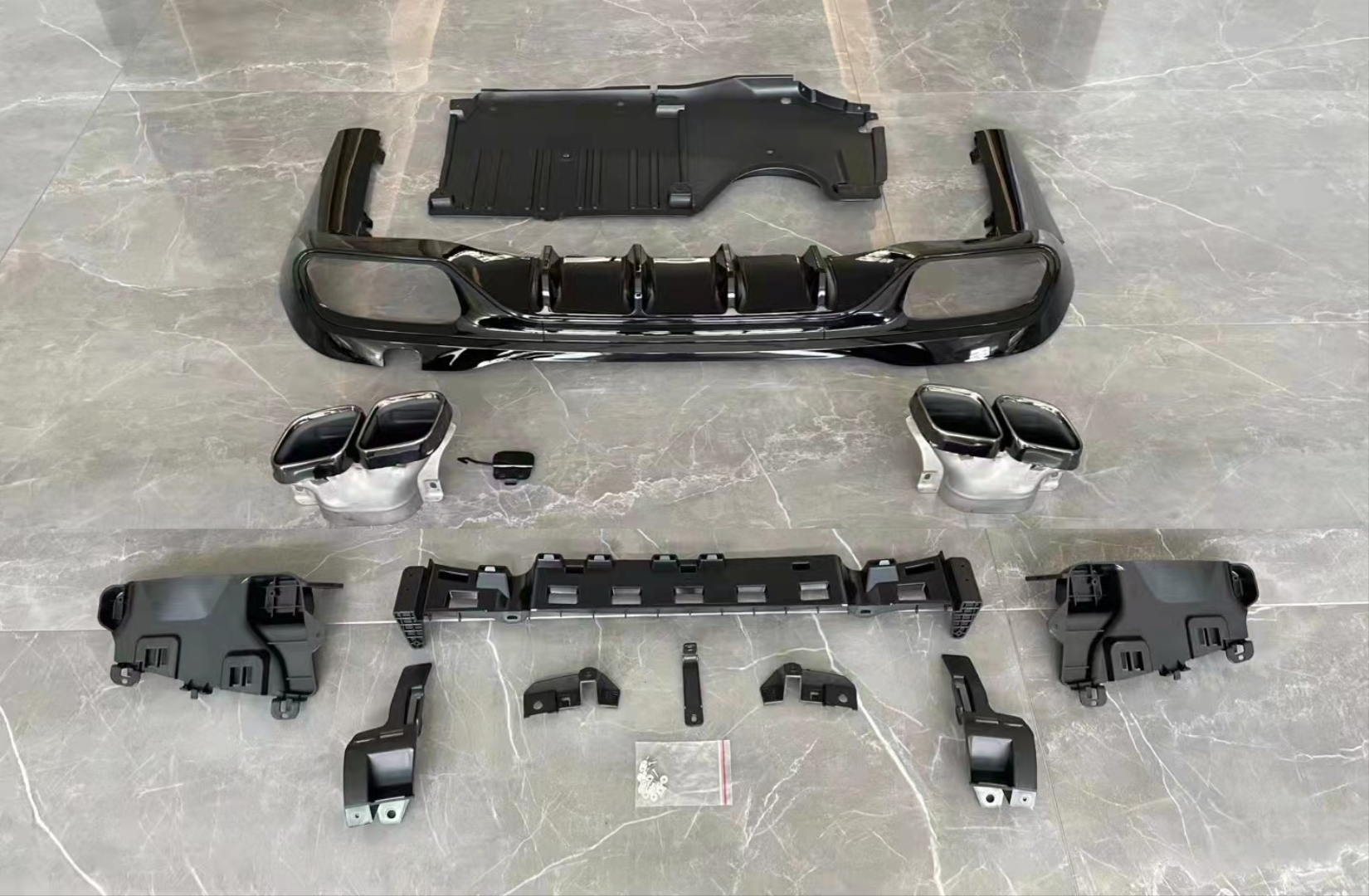 C Class W206 AMG 63 Diffuser (2021+)