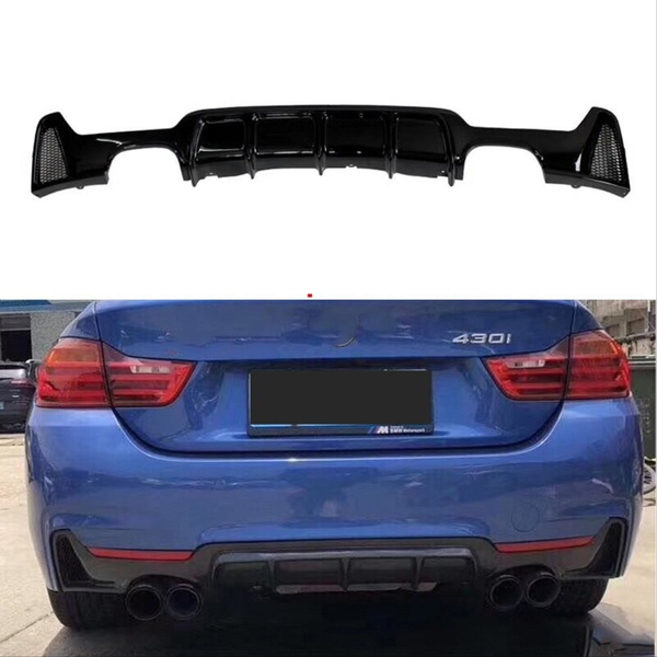 BMW 4 Series F32/F36 Rear Diffuser M Packet (2014–2019)