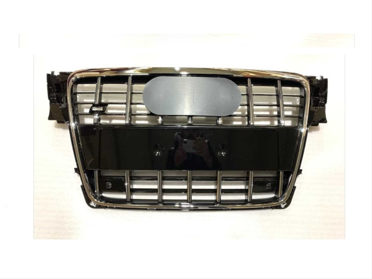 Audi A4 B8 Grill S4 Black & Chrome (2008–2012)