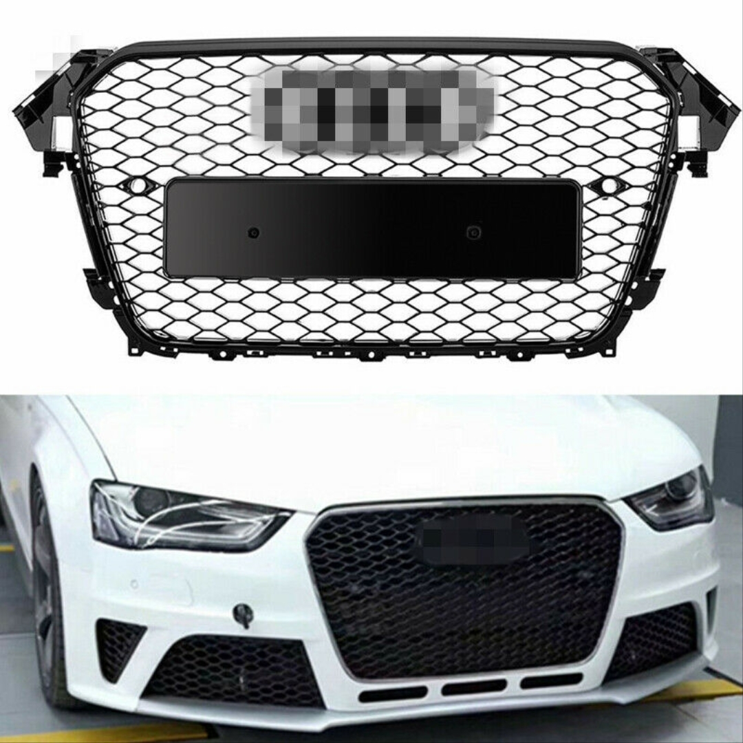 Audi A4 B8.5 Facelift Grill RS4 Black (2012–2015)