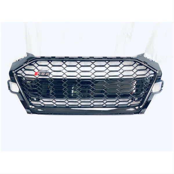 Audi A4 B9.5 Facelift Grill RS4 Black (2020–2024)
