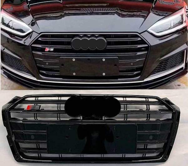 Audi S5 Grill Black (2016-2019) – Auto Pjes Bajrami