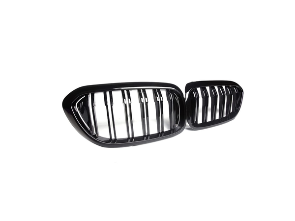 BMW 5 Series G30 Grill M5 Black (2017–2019) — Double Slot