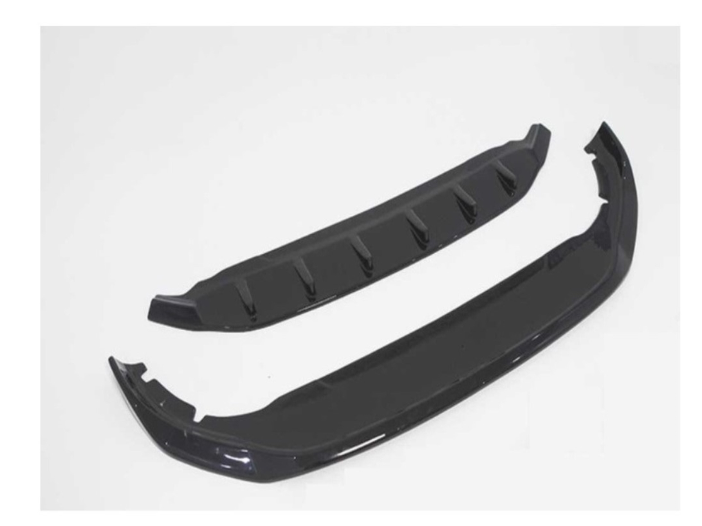 VW Golf 8 Front Lip Black (Life, Style, Active)