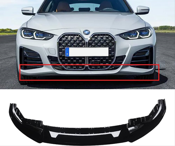 BMW 4 Series G22 Front Lip M Packet (2021–2025) — Coupe