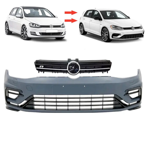 VW Golf 7 to 7.5 Conversion Front Bumper R (2013–2016) — Complete