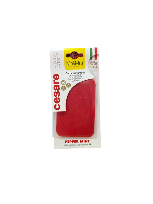 Mr&Mrs Cesare Hanging Card Air Freshener (Red)