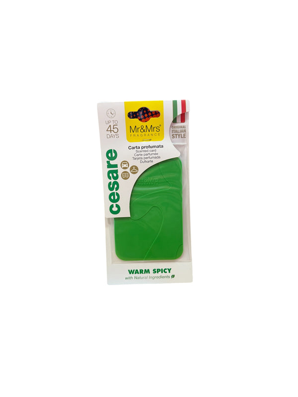 Mr&Mrs Cesare Air Freshener (Dark Green)