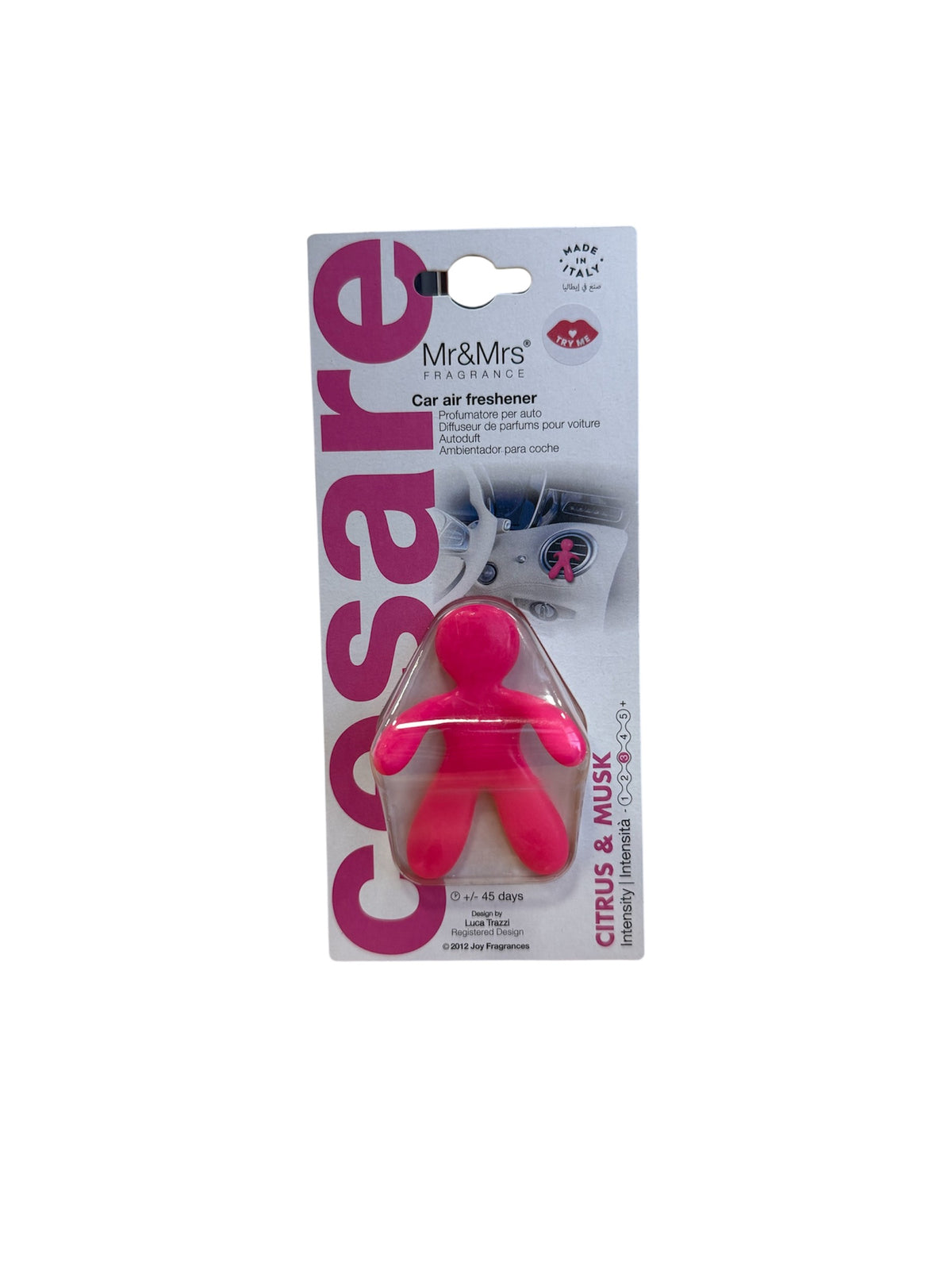Mr&Mrs Cesare Air Freshener (Pink)