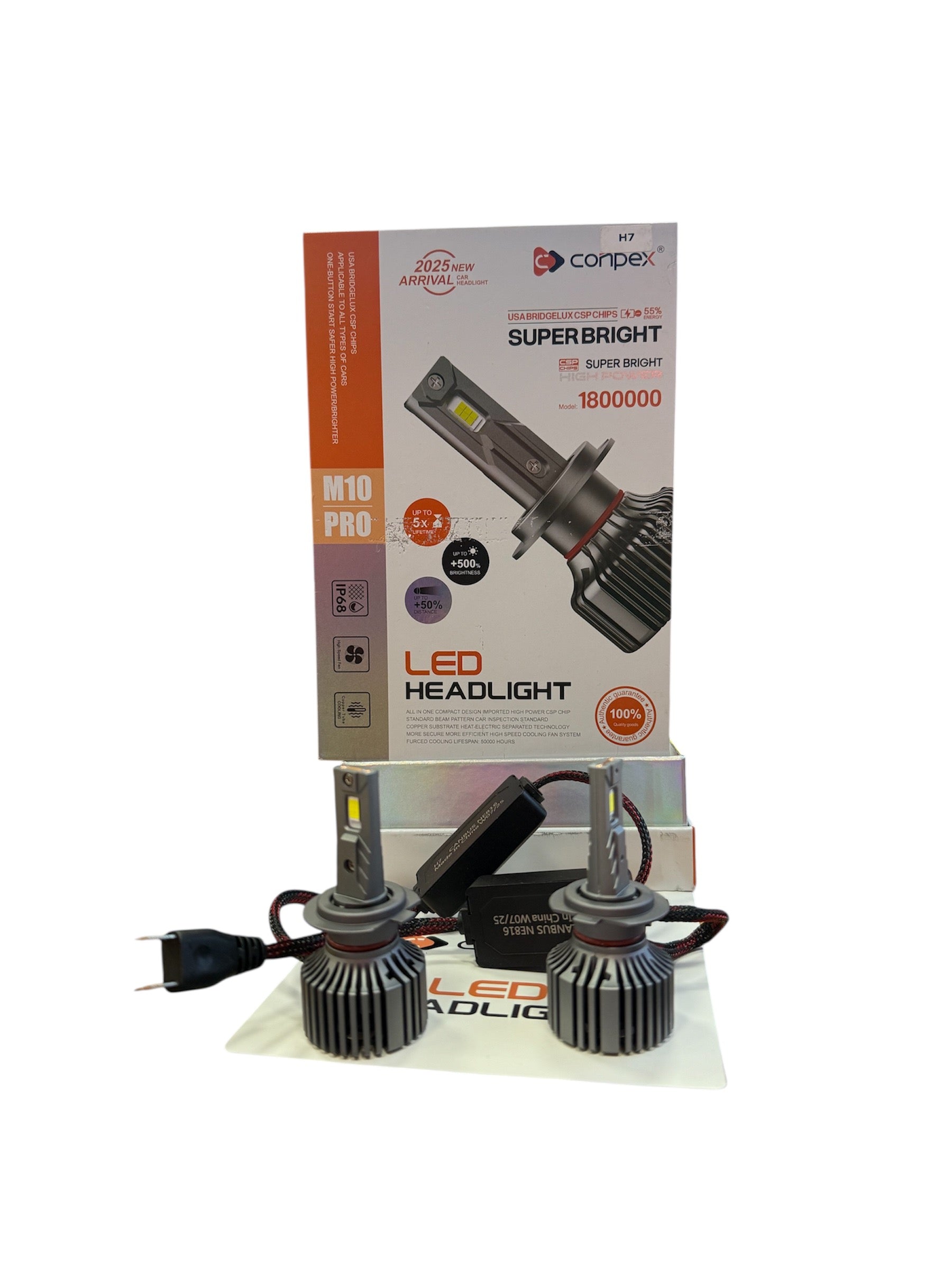 M10 PRO H7 LED HEADLIGHT