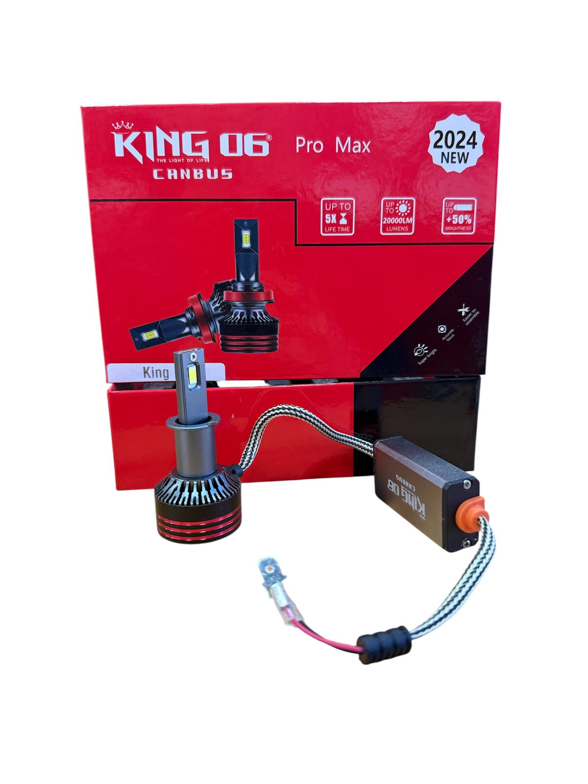 King 06 Canbus LED Headlight Kit