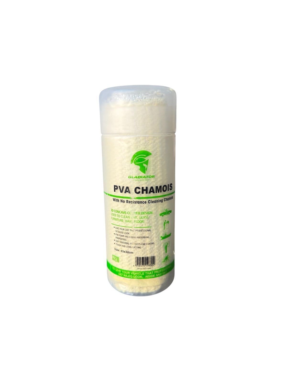 GLADIATOR PVA DHAMOIS 43X32CM
