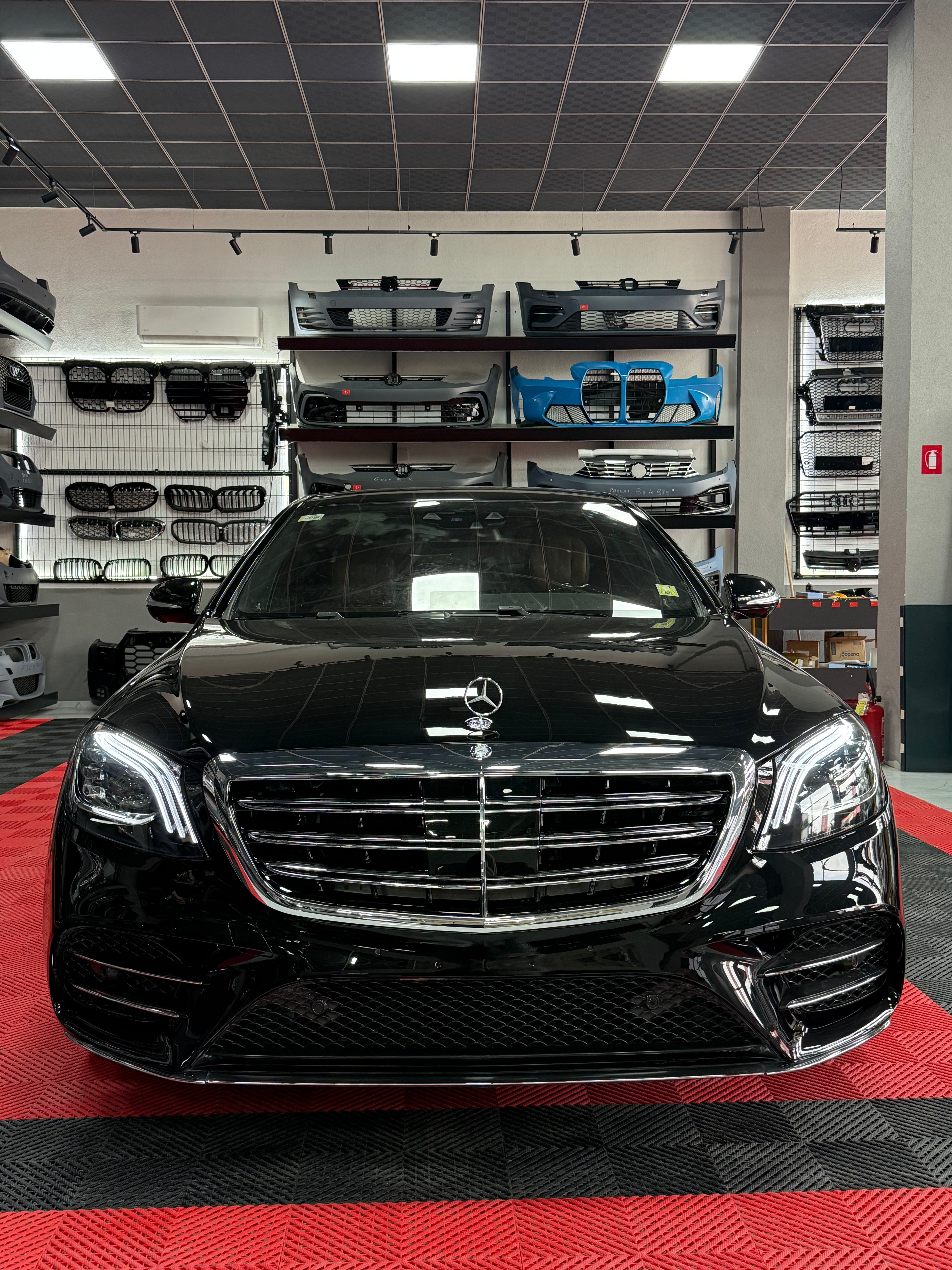 S Class W222 Conversion Body Kit Amg Line (2014-2017) to Facelift (2018-2020)