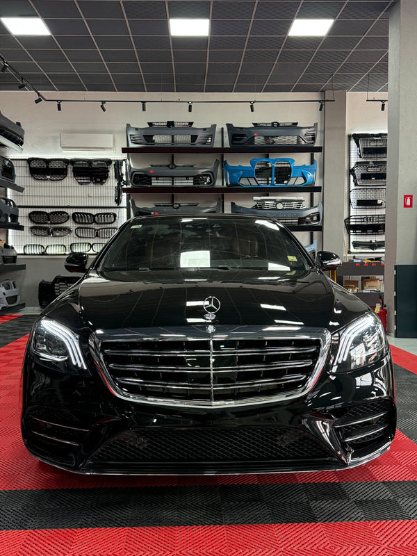 Mercedes-Benz S-Class W222 Conversion Body Kit AMG Line (2014–2017 → 2018–2020)