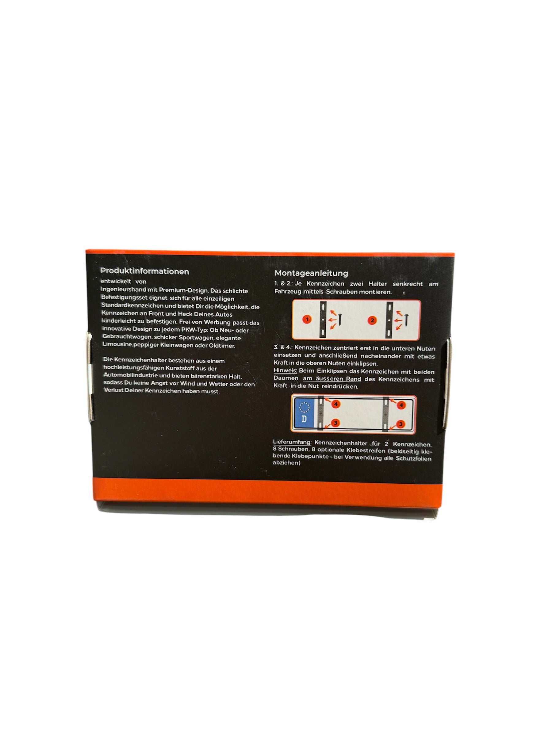 LICENSE PLATE FRAME
