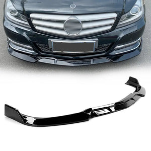 C Class W204 Front Lip Brabus (2007-2013) for Amg Line