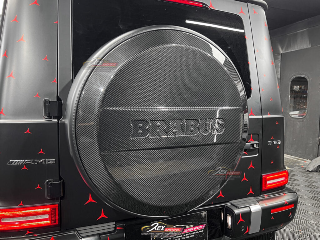 G Class W464 Rear Wheel Cover Carbon (2018-2023)