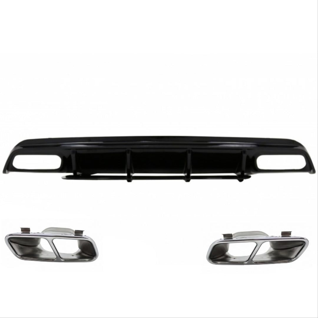 A Class W176 Diffuser AMG 45 (2013-2018) for Amg Line