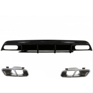 A Class W176 Diffuser AMG 45 (2013-2018) for Amg Line