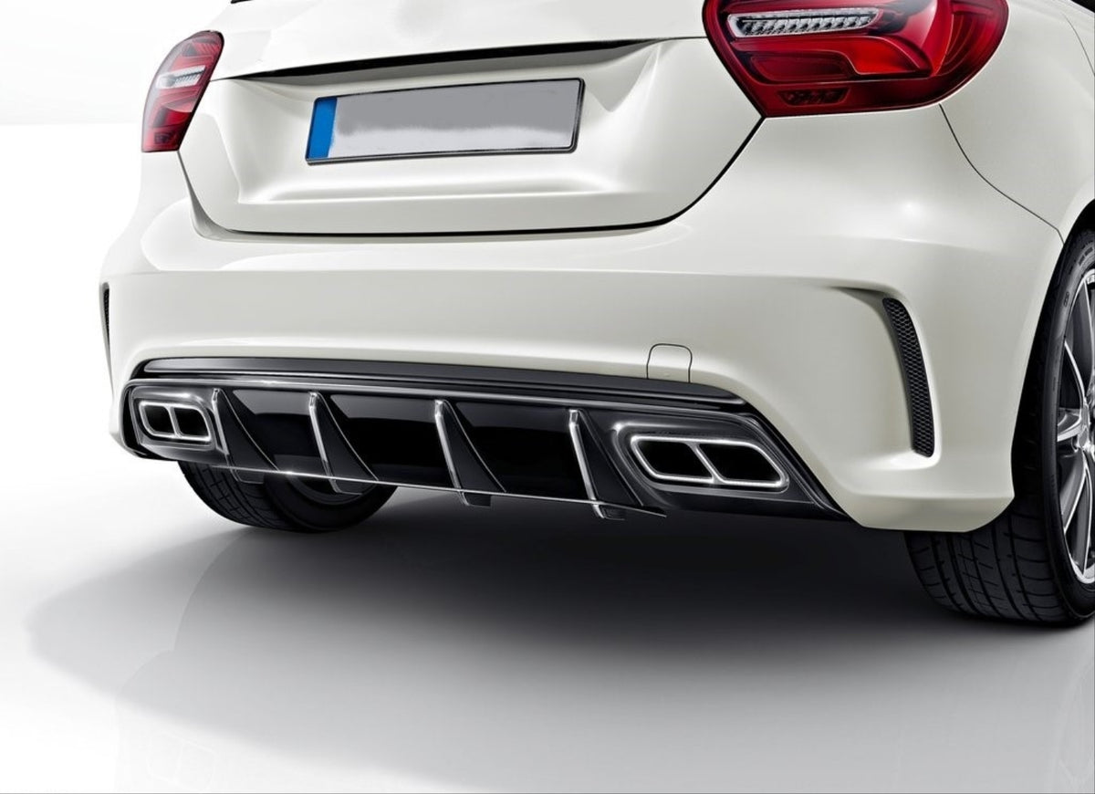 Mercedes-Benz A-Class W176 Rear Diffuser AMG 45 AMG Line (2013–2018)
