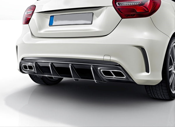 Mercedes-Benz A-Class W176 Rear Diffuser AMG 45 AMG Line (2013–2018)