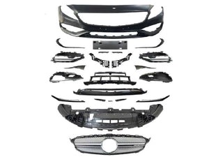 A Class W176 Front Bumper A45 Design (2012-2018)