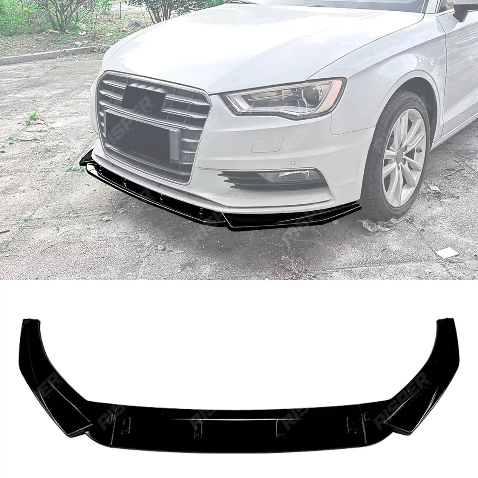 Audi A3 (8V) Front Lip (2013-2016) for STANDART
