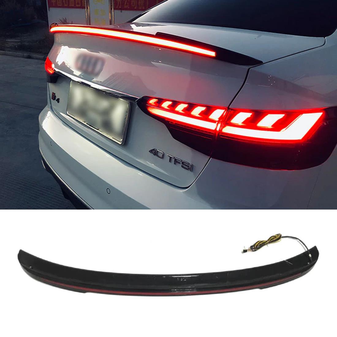 Audi A4 (B9) Rear Trunk Spoiler LED (2016-2019)