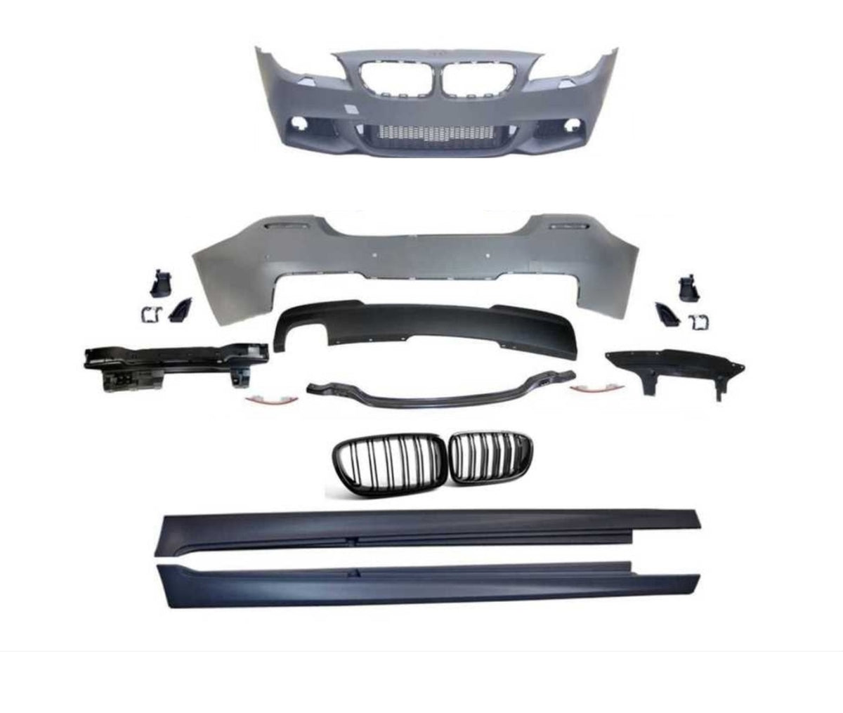 BMW 5 Series F10 Body Kit M Packet (2010–2013) — With Fog Lamps