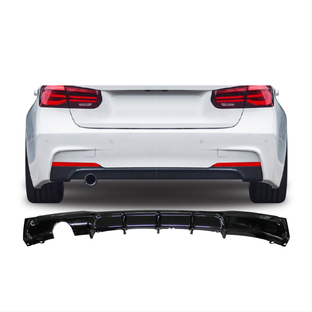 BMW 3 Series F30 Rear Diffuser M Packet (2012–2018) — Single