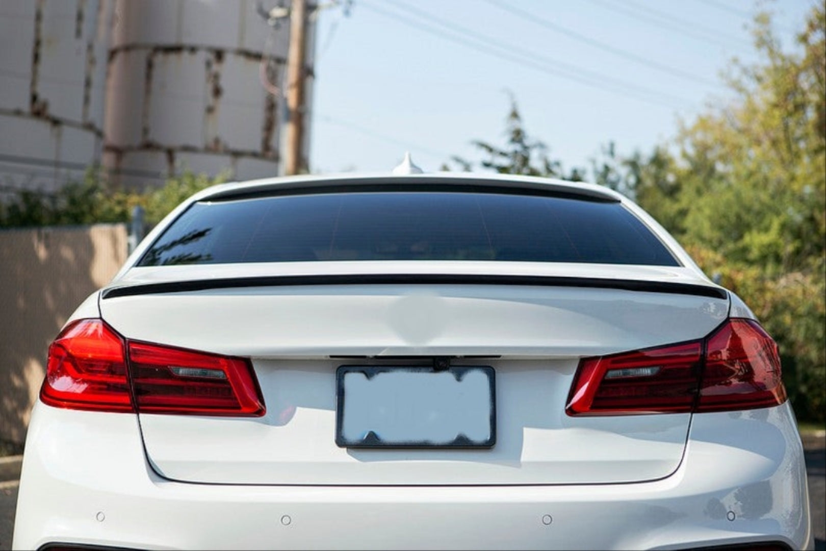 5 Series G30 Rear Trunk Spoiler Hybrid Design (2017-2023)
