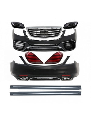 S Class W222 Conversion Body Kit S63 (2014-2017) to Facelift (2018-2020)