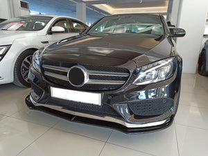 C Class W205 Front Lip Brabus (2014-2018) for Amg Line