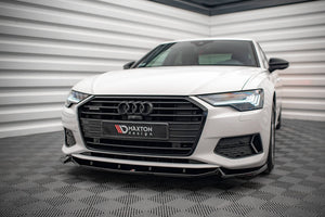 Audi A6 (C8) Front Lip Normal Car (Maxton Design Original)