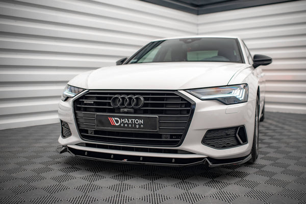 Audi A6 C8 Front Lip Standard — Maxton Design Original
