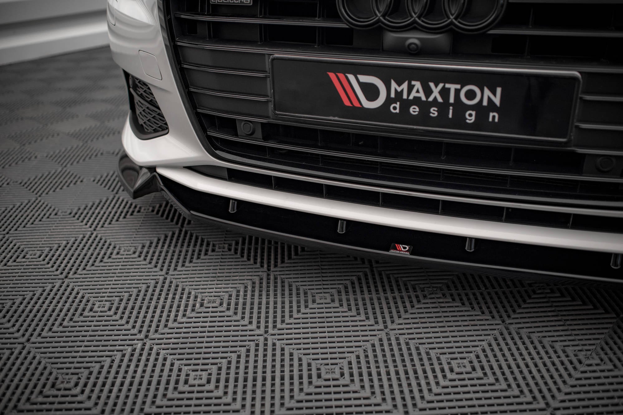 Audi A6 (C8) Front Lip Normal Car (Maxton Design Original)