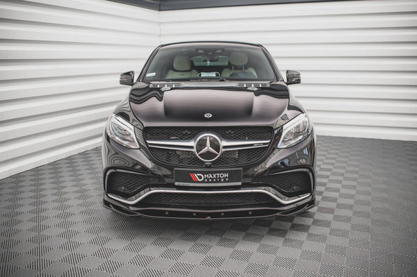 Mercedes-Benz GLE-Class W166/C292 Front Lip AMG 63 (2015–2018) — Maxton Design Original
