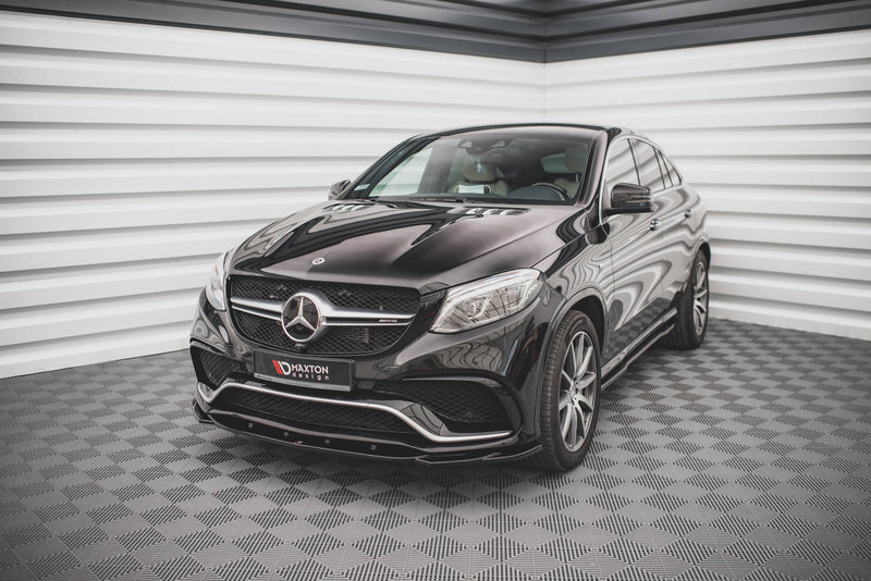 GLE Class W166/C292 (SUV / Coupe) Front Lip 63 AMG (2015-2018) Maxton Design Original