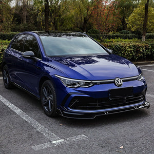 Golf 8 Front Lip  (2020-2024) R Line, GTI, GTD