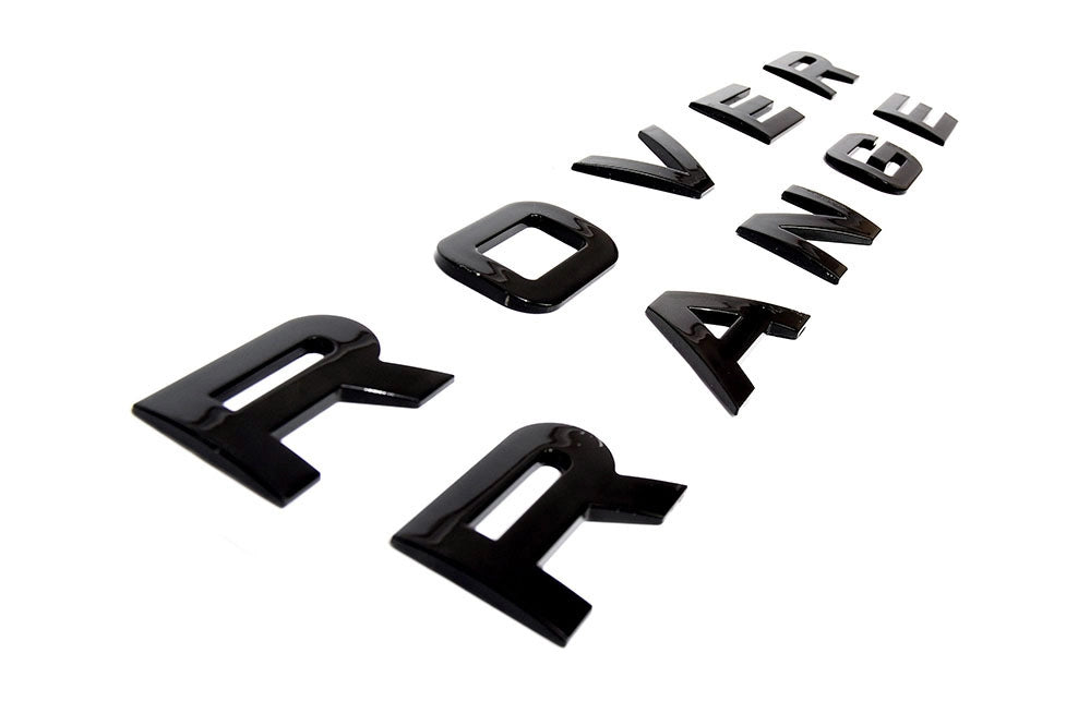 Range Rover Letters (Black Design)