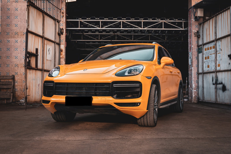 Porsche Cayenne (2011-2014) Conversion Front Body Kit to Cayenne Turbo (2018-2022)