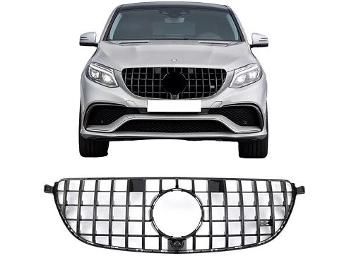 GLE Class Coupe C292 Grill Black & Chrome GTR (2015-2018)
